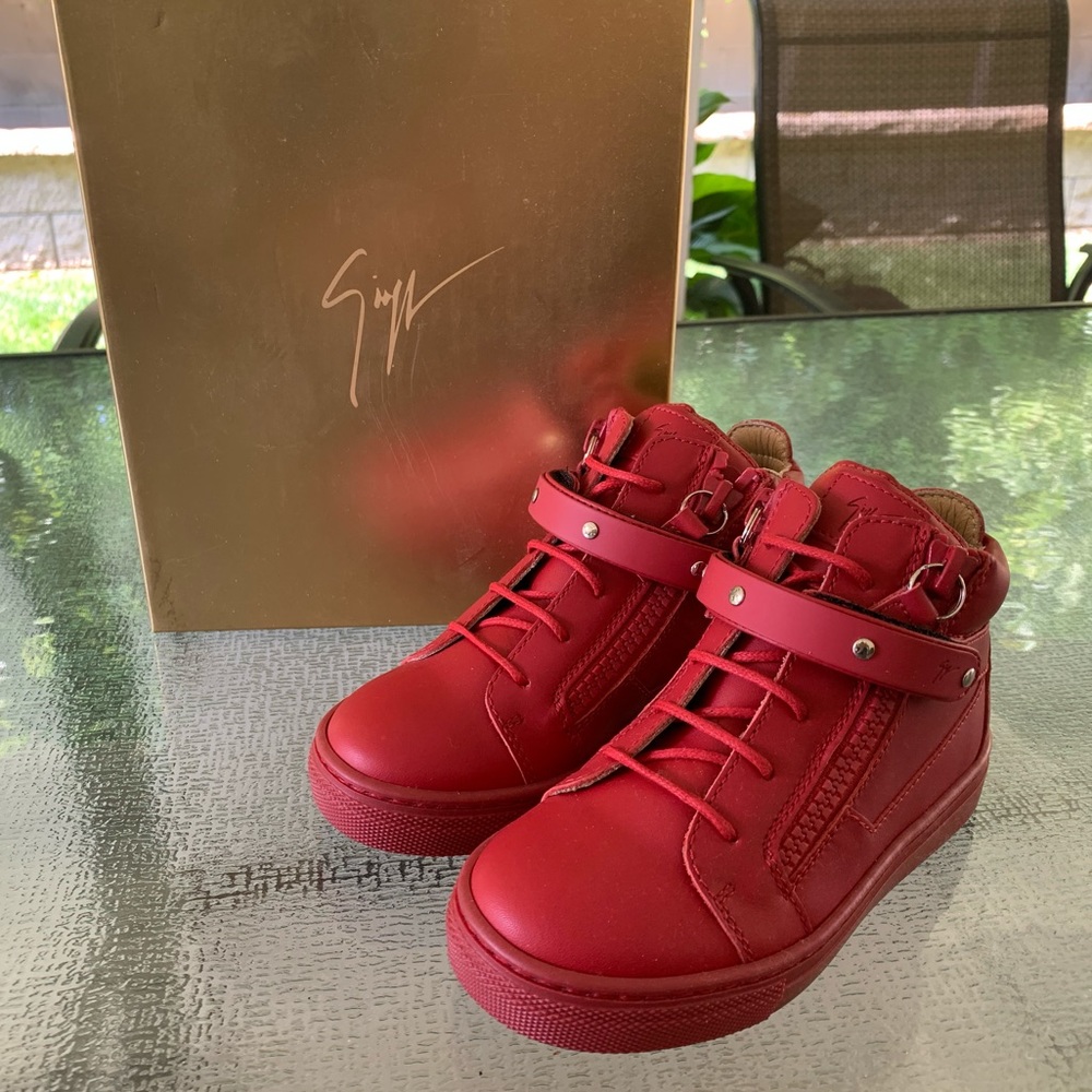 Giuseppe Zanotti toddler Taylor hightop